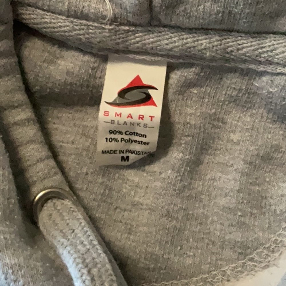 STARBUCKS KERN RIVER CA SWEATER HOODIE LIGHT GRAY SZ MEDIUM - Picture 9 of 10